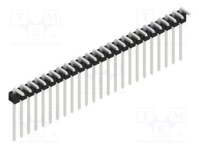 Connector: pin strips; pin header; male; PIN: 24; 2.54mm; THT; 1x24