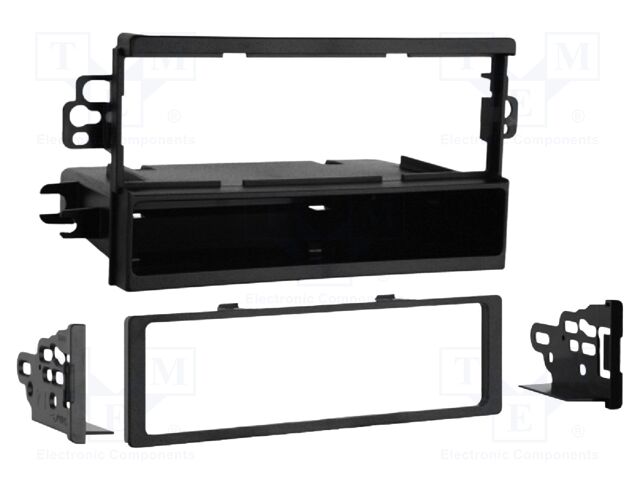Radio frame; Chevrolet,Pontiac,Suzuki; Pontiac G3 2007; black
