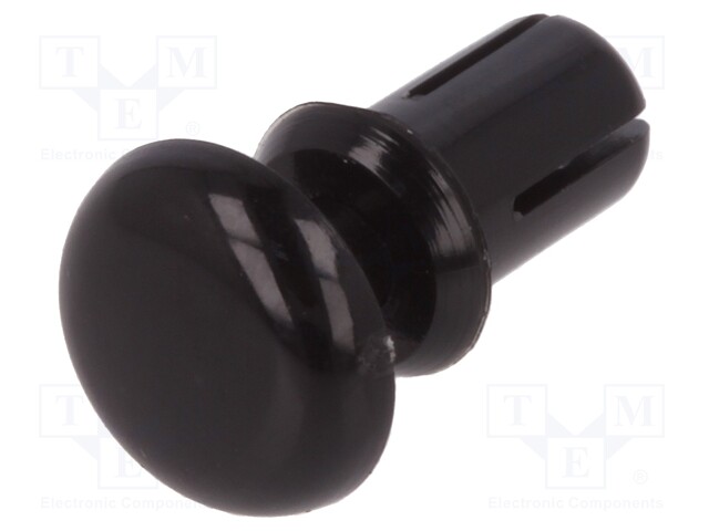 Rivet; polyamide; L.rivet: 5.5mm; Panel cutout diam: 3.6mm; UL94HB