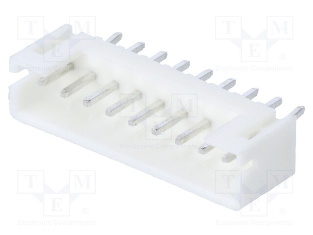 Socket; wire-board; male; 2mm; PIN: 9; THT; 100V; 2A; tinned; -25÷85°C