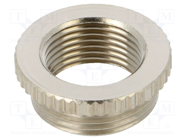 Reduction of threads for glands; Int.thread: M20; brass