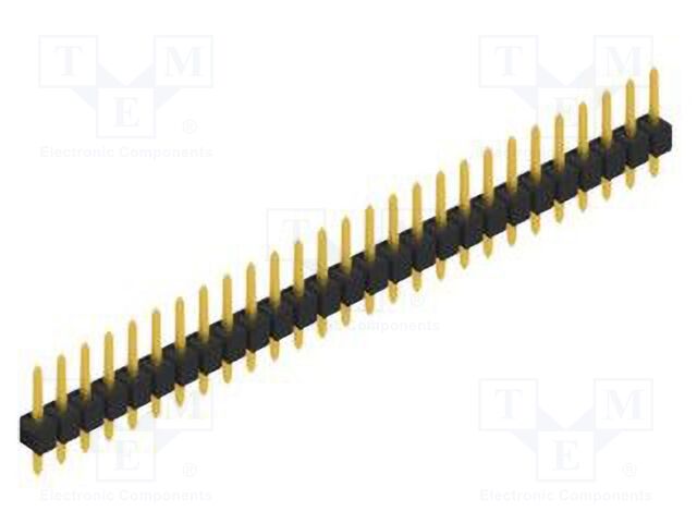 Connector: pin strips; pin header; male; PIN: 27; 2.54mm; THT; 1x27