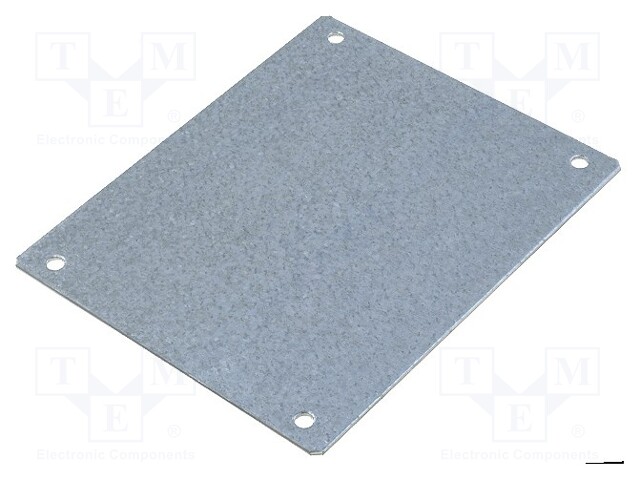 Mounting plate; steel; W: 134mm; L: 111mm; Series: EURONORD