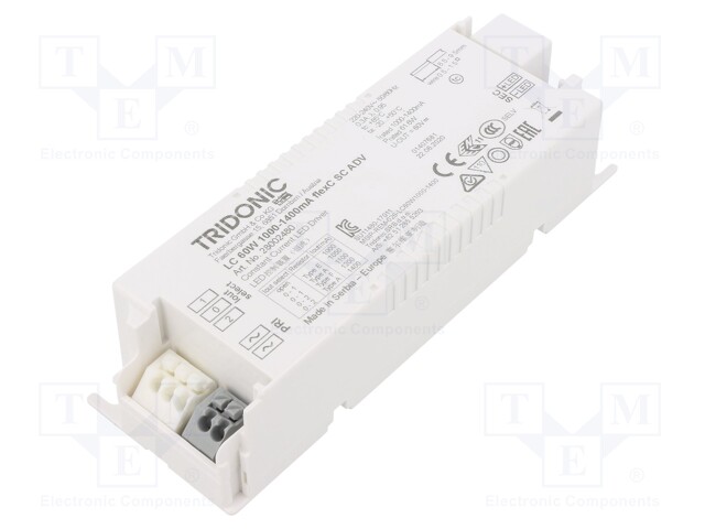 Power supply: switched-mode; LED