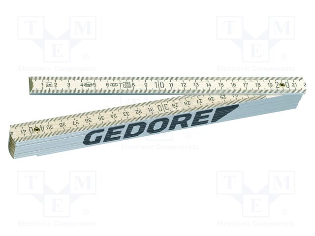 Folding metre; L: 2m