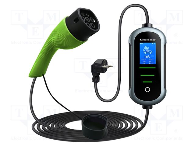 Charger: eMobility; 1x0.5mm2,3x2.5mm2; 230VAC; 3.5kW; IP65; 5m; 16A