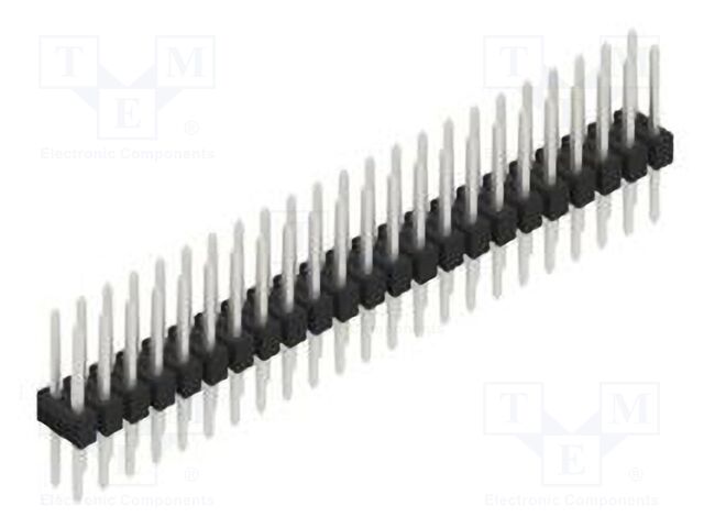 Connector: pin strips; pin header; male; PIN: 46; 2.54mm; THT; 2x23