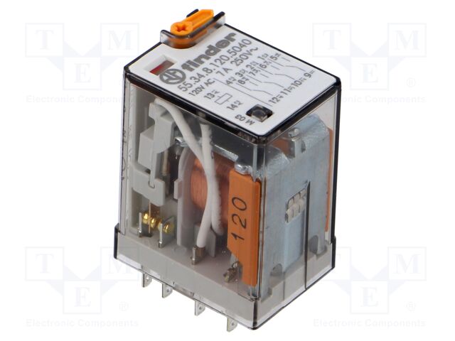 Relay: electromagnetic; industrial