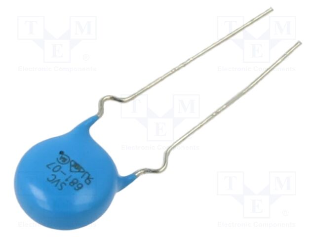 Varistor: zinc-oxide; THT; ±10%; tape; 680V
