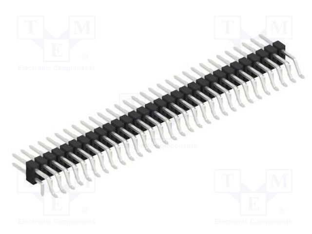 Connector: pin strips; pin header; male; PIN: 60; 2.54mm; SMT,THT