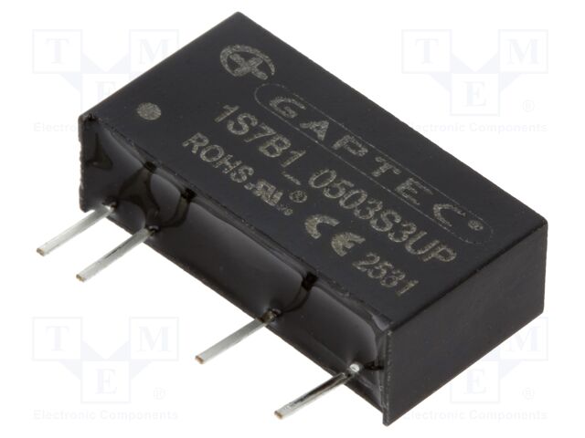 Converter: DC/DC; 1W