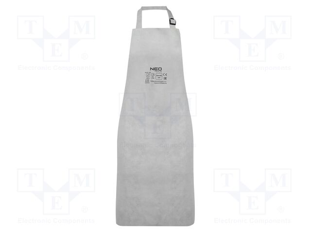 Welding apron; grey; Dim: 600x900mm