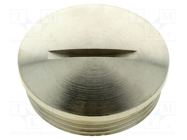 Stopper; M32; 1.5; IP54; brass; Plating: nickel; SKINDICHT®