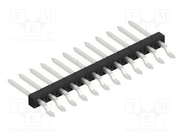 Connector: pin strips; pin header; male; PIN: 12; 2mm; SMT; 1x12
