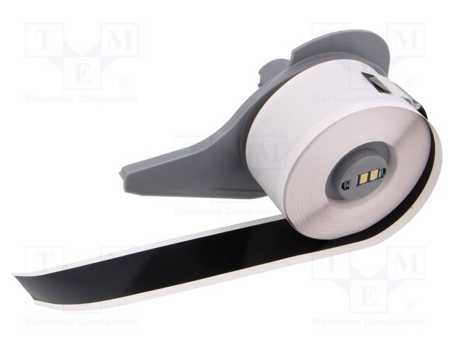 Tape; 25.4mm; 15.24m; black; self-adhesive; -40÷82°C