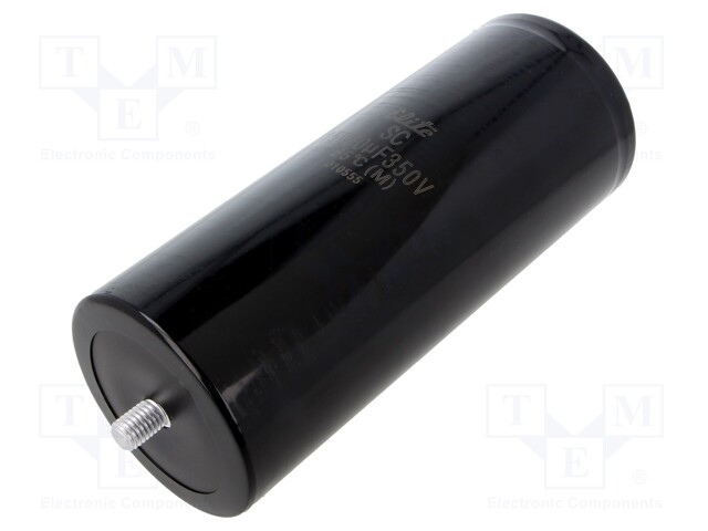 Capacitor: electrolytic; 15000uF; 350VDC; ±-20%; M5; 2000h