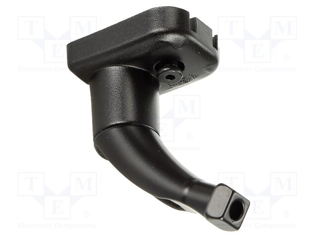 Mirror holder; black; push-in