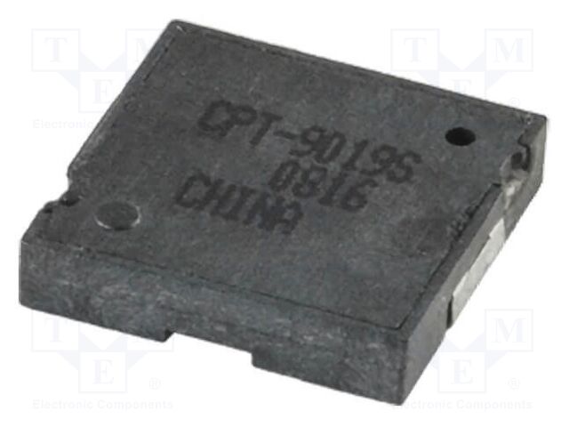 Sound transducer: piezo signaller; SMD; 4kHz; 5mA; -30÷70°C; 25VDC