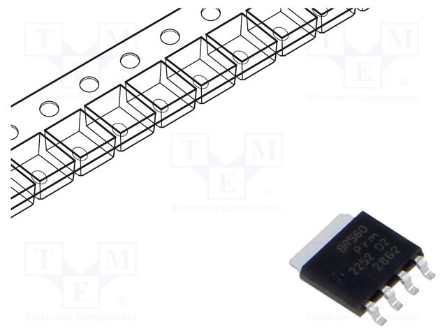 Transistor: N-MOSFET; unipolar; 60V; 76A; Idm: 303A; 106W