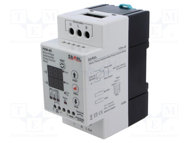 Module: level monitoring relay; conductive fluid level