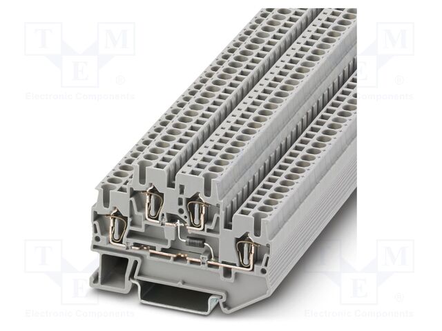 Splice terminal: rail; PA; terminals: 4; W: 5.2mm; H: 67.5mm