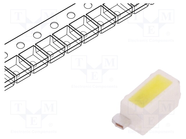 LED; SMD; 1204; white cold; 2420÷3780mlm; 710÷-1400mcd; 8200(typ)K