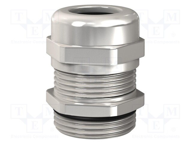 Cable gland; with earthing; M40; Mat: brass