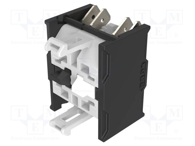 Contact block; 22mm; OptoHiT; front fixing; Contacts: NC + NO