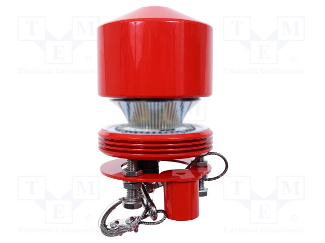 Signaller: obstruction light; continuous light; 209÷256VDC; 25W