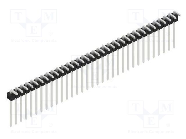 Connector: pin strips; pin header; male; PIN: 33; 2.54mm; THT; 1x33