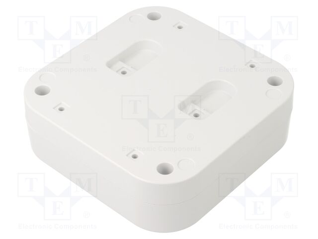Enclosure: multipurpose; X: 120mm; Y: 120mm; Z: 45mm; 1556; ABS; white
