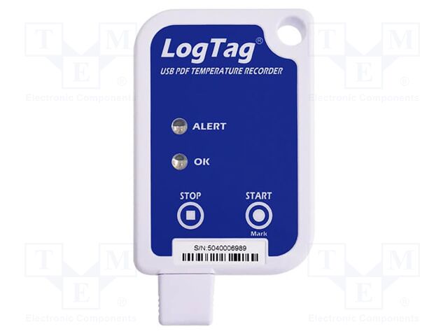 Data logger; temperature; IP64; Temp: -30÷70°C; Interface: USB