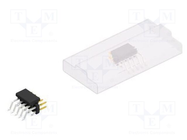 Connector: pin strips; pin header; male; PIN: 10; 2mm; SMT; 2x5; 100V