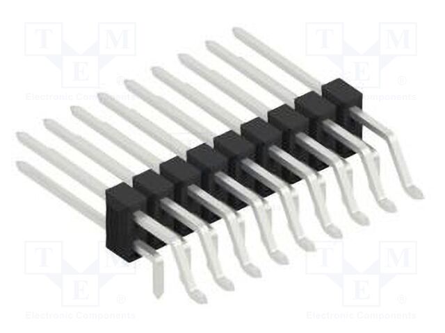 Connector: pin strips; pin header; male; PIN: 18; 2.54mm; SMT,THT