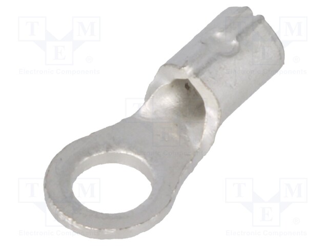 Ring terminal; M3; 0.25÷1.65mm2; crimped; for cable; 22AWG÷16AWG
