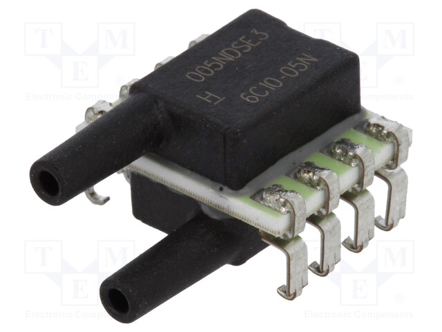 Sensor: pressure; Range: ±5 in H2O; differential; Output conf: SPI