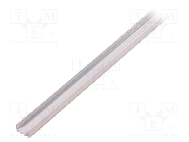 Profiles for LED modules; white; L: 1m; GIZA-LL; aluminium