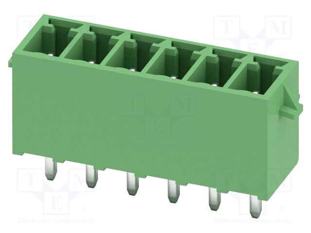 PCB headers, nominal cross section: 1.5 mm?, color: green, n
