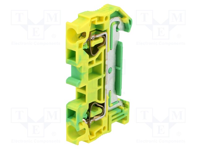 Splice terminal: rail; 0.08÷4mm2; ways: 1; terminals: 2; polyamide