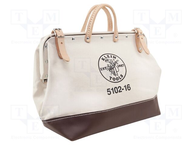 Bag; tool case; bronze,natural; fabric; 406x356x152mm