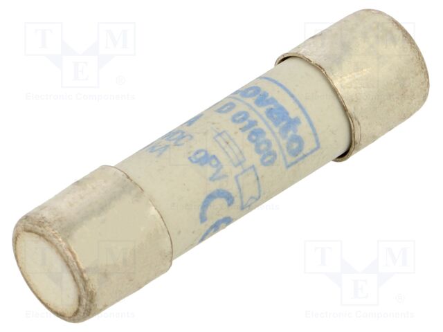Fuse: fuse; 16A; 1kVDC; gPV; 10x38mm