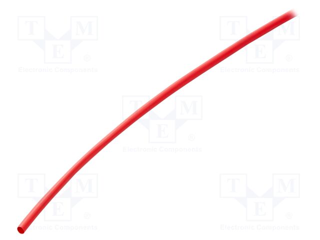 Heat shrink sleeve; glueless; 2: 1; 4.8mm; L: 1m; polyolefine