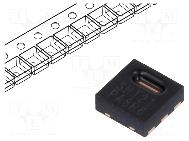 Sensor: temperature and humidity; Range: 0÷100% RH; 2.1÷3.6VDC