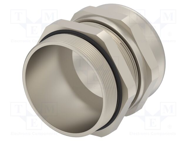 Cable gland; without nut,with long thread; M63; IP68; Mat: brass