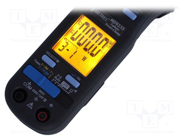 AC/DC digital clamp meter; Øcable: 26mm; I AC: 40/400/600A