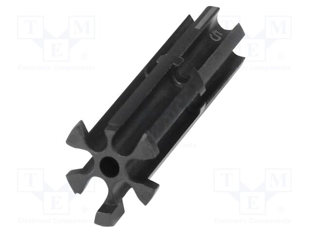 Connector: M23; contact insert; PIN: 6; crimped; SH