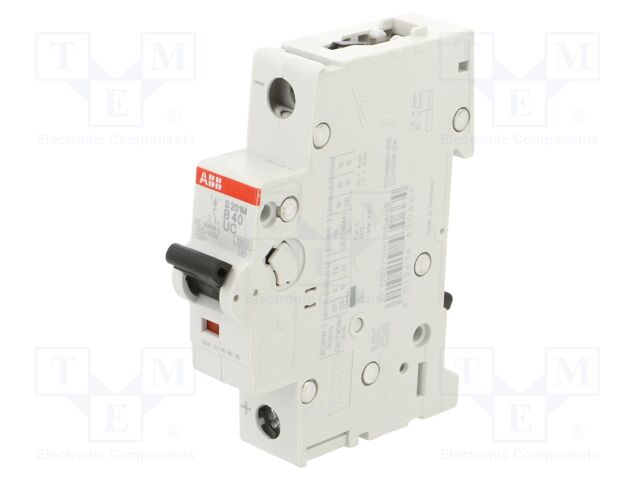 Circuit breaker; 230VAC; 220VDC; Inom: 40A; Poles: 1; Charact: B