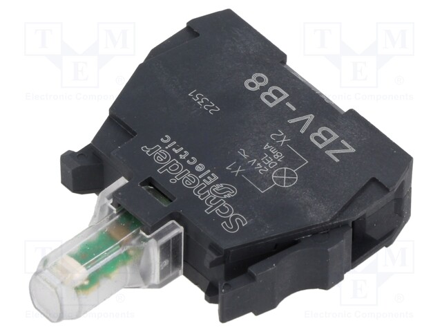 Illuminating unit; 22mm; Harmony XB4; -25÷70°C; Illumin: LED