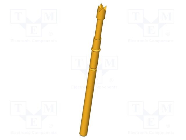 Test needle; Operational spring compression: 4mm; 5A; Ø: 1.8mm