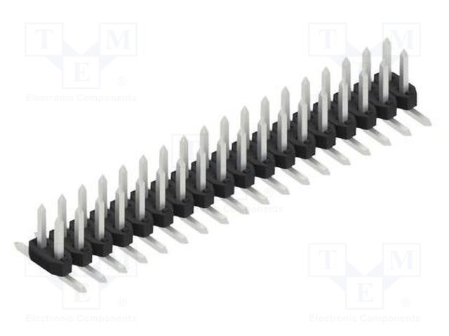 Connector: pin strips; pin header; male; PIN: 36; 2mm; SMT; 2x18